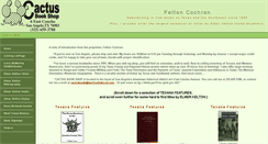 Desktop Screenshot of cactusbookshop.com